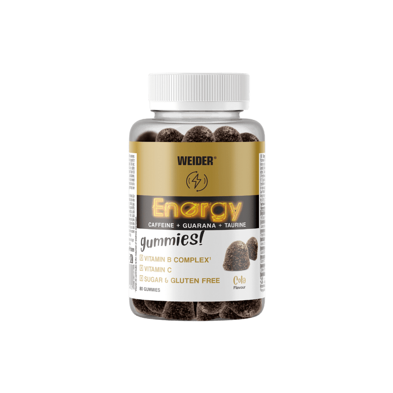 ENERGY CAFFEINE GUMMIES (WEIDER)