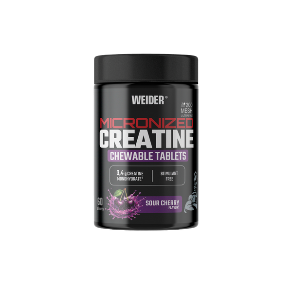 MICRONIZED CREATINE CHEWABLE TABLETS (WEIDER)