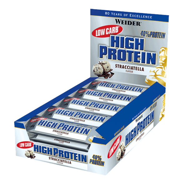 40% LOW CARB HIGH PROTEIN BAR (WEIDER)